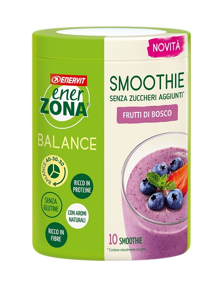 ENERZONA SMOOTHIE FRUTTI DI BOSCO 300 G - Farmafamily.it