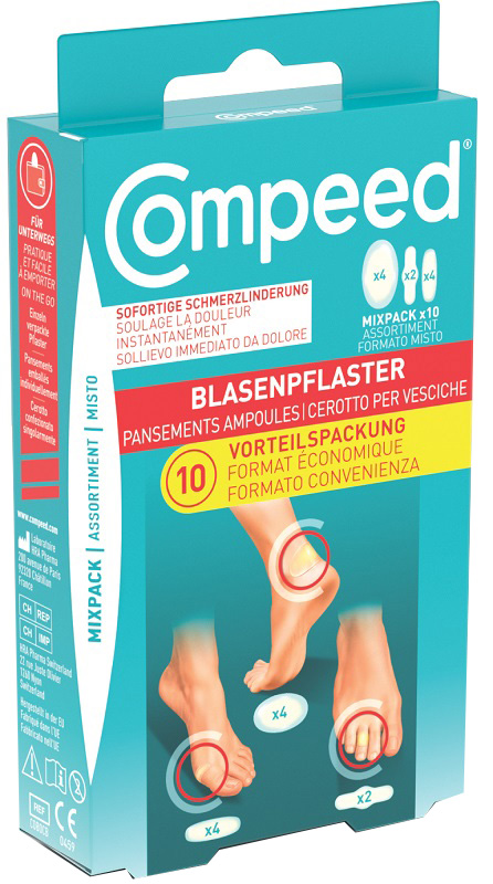 CEROTTI COMPEED PER VESCICHE MISTO BOX 10 PEZZI - Farmafamily.it