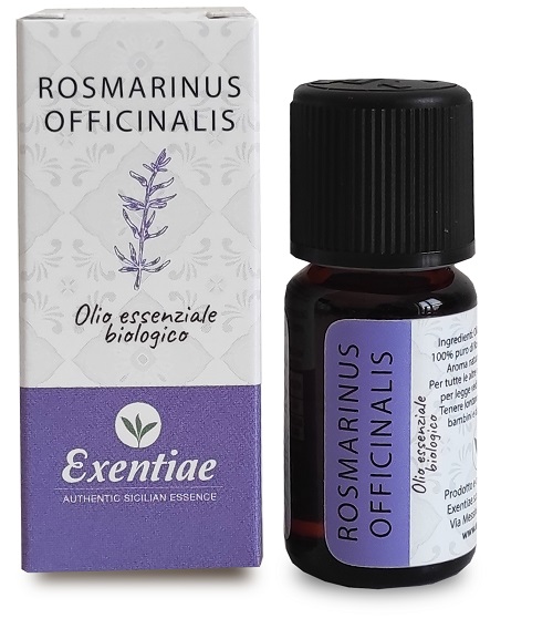 EXENTIAE OLIO ESSENZIALE ROSMARINUS OFFICINALIS SICILIA BIO 10 ML - Farmafamily.it
