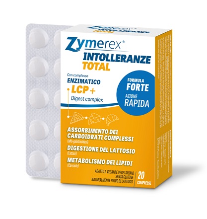 ZYMEREX INTOLLERANZE TOTAL 20 COMPRESSE - Farmafamily.it