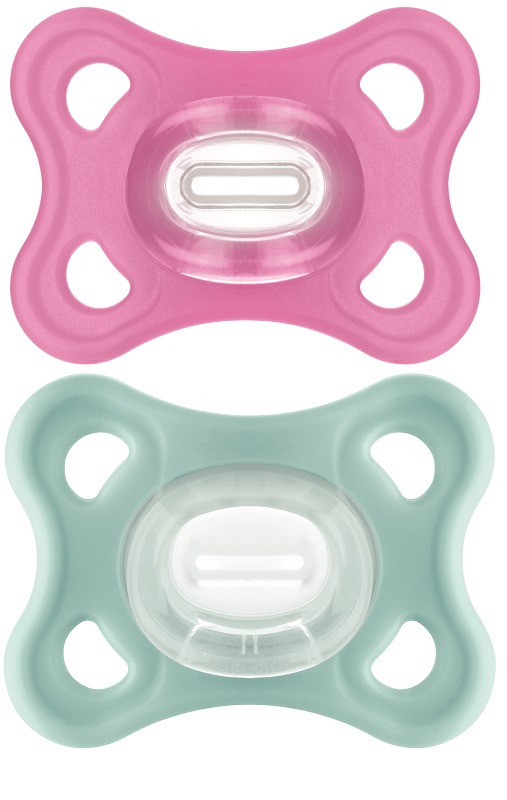 MAM COMFORT SUCCHIETTO 2-6 MESI SILICONE CONFEZIONE DOPPIA FEMMINA - Farmafamily.it