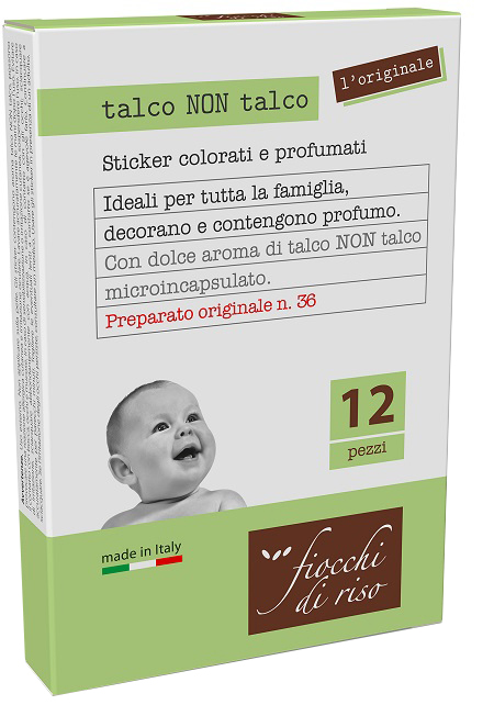FIOCCHI DI RISO TALCO NON TALCO CEROTTI 12 PEZZI - Farmafamily.it
