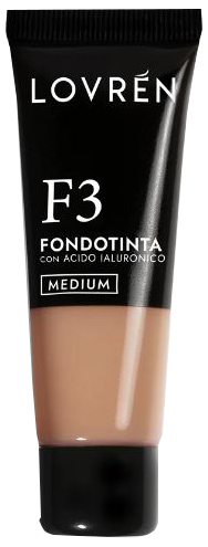 LOVREN FONDOTINTA F3 MEDIUM 25 ML - Farmafamily.it