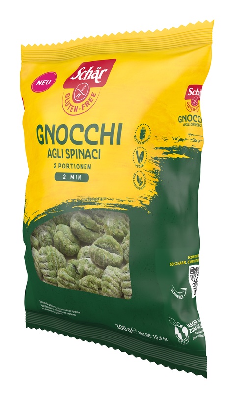 SCHAR GNOCCHI DI PATATE AGLI SPINACI 300 G - Farmafamily.it