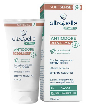 ALTRAPELLE DRY & FEEL DEOCREMA ANTIODORE 24H 50 ML - Farmafamily.it