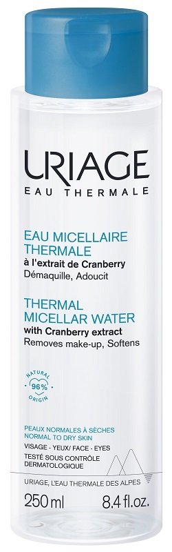 URIAGE EAU MICELLAIRE THERMALE PELLI NORMALI SECCHE 250 ML - Farmafamily.it