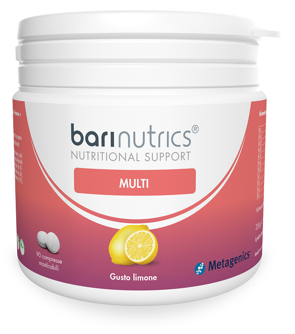 BARINUTRICS MULTI LIMONE 90 COMPRESSE MASTICABILI - Farmafamily.it