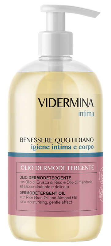 VIDERMINA INTIMA OLIO DETERGENTE CORPO E INTIMO 500 ML - Farmafamily.it