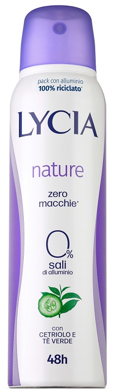 LYCIA SPRAY NATURE CETRIOLO TE' VERDE 150 ML - Farmafamily.it
