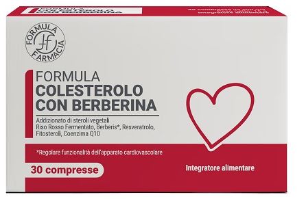 FORMULA COLESTEROLO CON BERBERINA 30 COMPRESSE - Farmafamily.it