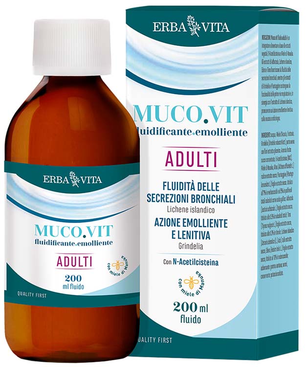 MUCOVIT FLUIDO ADULTI 200 ML - Farmafamily.it