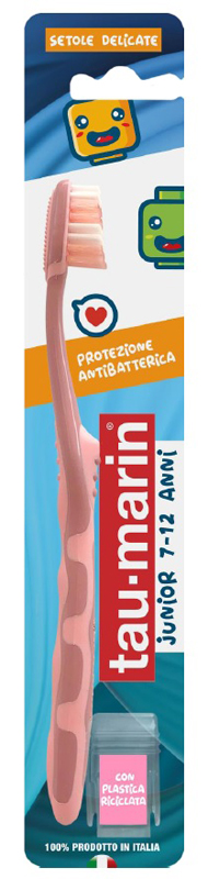 TAU MARIN SPAZZOLINO JUNIOR ANTIBATTERICO 7-12 ANNI - Farmafamily.it