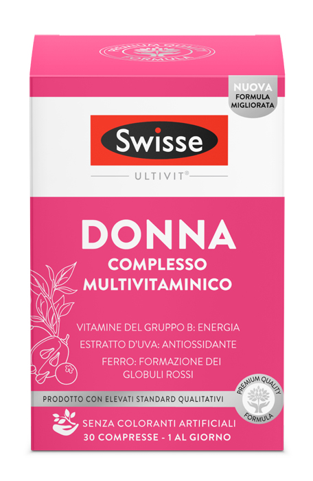 SWISSE MULTIVITAMINICO DONNA 30 COMPRESSE - Farmafamily.it