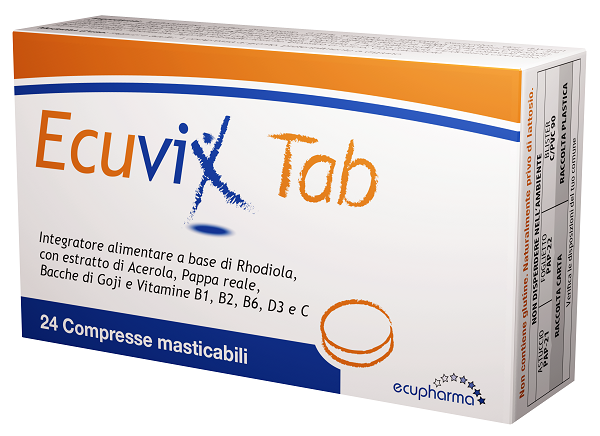 ECUVIX TAB 24 COMPRESSE MASTICABILI - Farmafamily.it