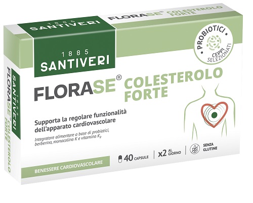 FLORASE COLESTEROLO FORTE 40 CAPSULE - Farmafamily.it