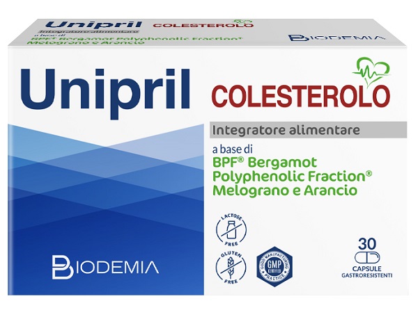 UNIPRIL COLESTEROLO 30 CAPSULE GASTRORESISTENTI - Farmafamily.it