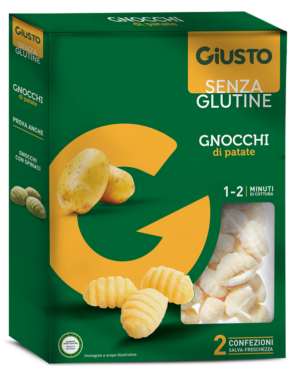 GIUSTO SENZA GLUTINE GNOCCHI 2X250 G - Farmafamily.it