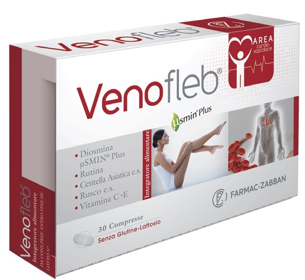 VENOFLEB 30 COMPRESSE SENZA GLUTINE SENZA LATTOSIO - Farmafamily.it
