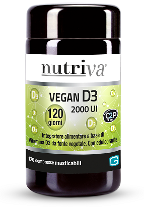 NUTRIVA VEGAN D3 120 COMPRESSE - Farmafamily.it