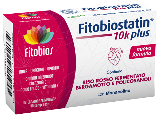 FITOBIOSTATIN 10K PLUS 30 COMPRESSE - Farmafamily.it