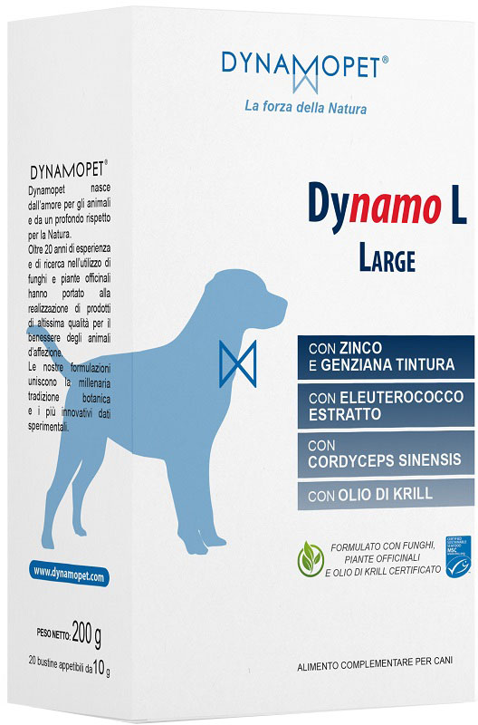 DYNAMO L LARGE CANI 20 BUSTINE DA 10 G - Farmafamily.it