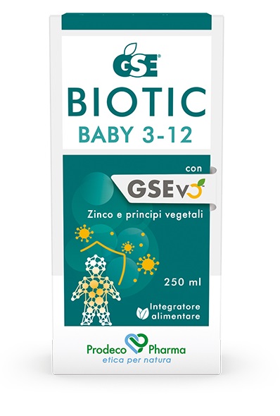 GSE BIOTIC BABY 3-12 250 ML - Farmafamily.it