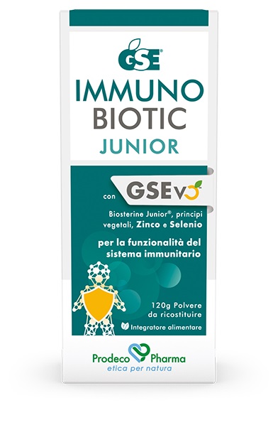 GSE IMMUNOBIOTIC JUNIOR 120 G - Farmafamily.it