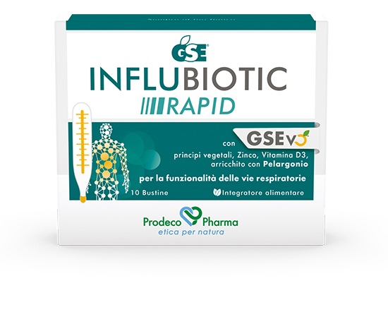 GSE INFLUBIOTIC RAPID 10 BUSTINE - Farmafamily.it
