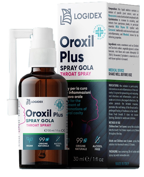 OROXIL PLUS SPRAY GOLA 50 ML - Farmafamily.it