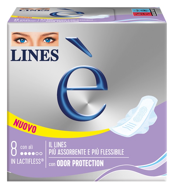 LINES E' ALI DOWNCOUNT 8 PEZZI - Farmafamily.it