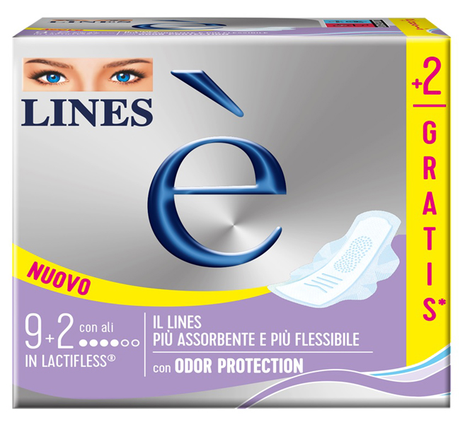 LINES E' ALI CARRY PACK 9 + 2 PEZZI - Farmafamily.it
