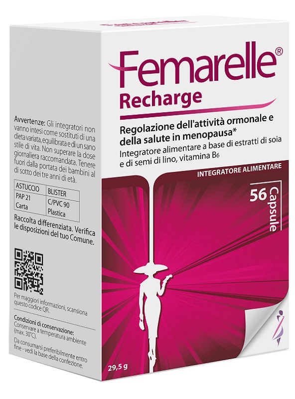 FEMARELLE RECHARGE 56 CAPSULE - Farmafamily.it