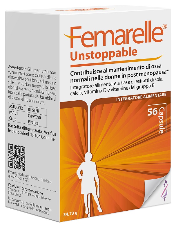 FEMARELLE UNSTOPPABLE 56 CAPSULE - Farmafamily.it