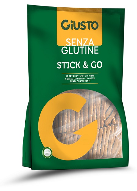GIUSTO SENZA GLUTINE STICK AND GO 100 G - Farmafamily.it