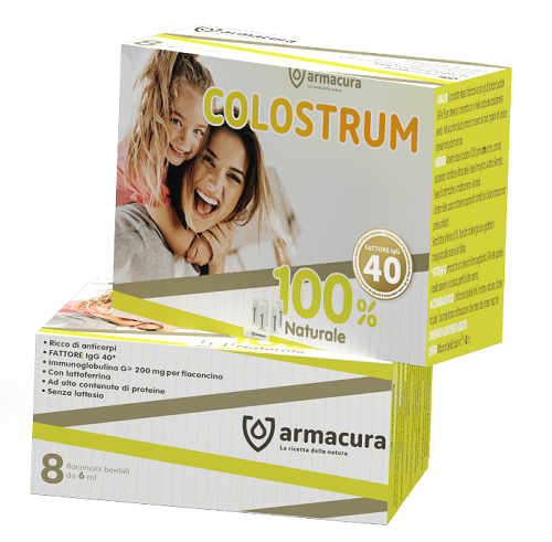 ARMACURA COLOSTRUM 8 FLACONCINI 6 ML - Farmafamily.it