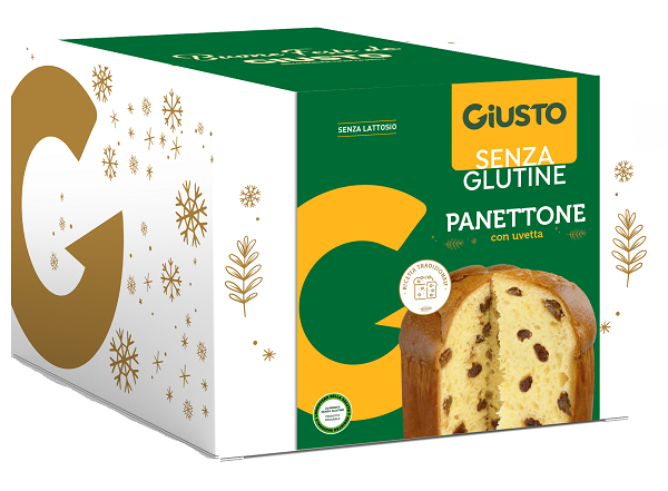 GIUSTO SENZA GLUTINE PANETTONE 500 G - Farmafamily.it