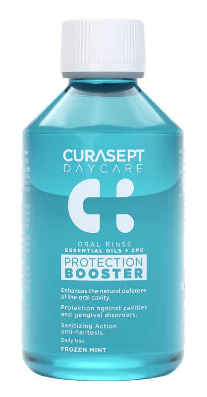 CURASEPT DAYCARE COLLUTORIO PROTECTION BOOSTER FROZEN MINT 250 ML - Farmafamily.it