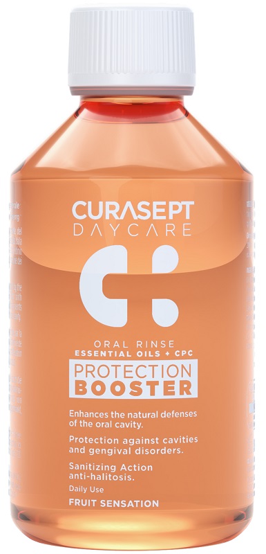 CURASEPT DAYCARE COLLUTORIO PROTECTION BOOSTER FRUIT SENSATION 250 ML - Farmafamily.it