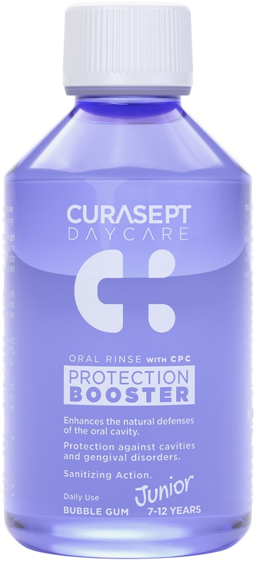 CURASEPT DAYCARE COLLUTORIO PROTECTION BOOSTER JUNIOR 250 ML - Farmafamily.it