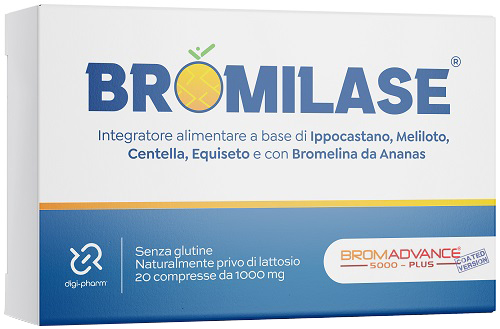 BROMILASE 20 COMPRESSE - Farmafamily.it