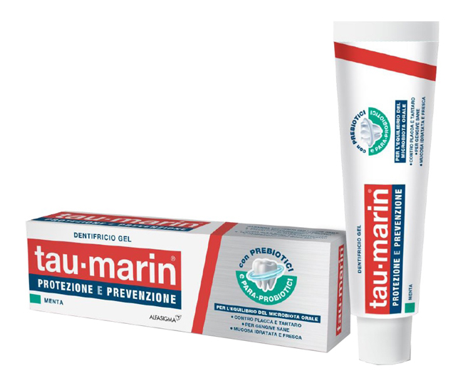 TAU MARIN DENTIFRICIO MENTA PROTEZIONE PREVENZIONE 75 ML - Farmafamily.it