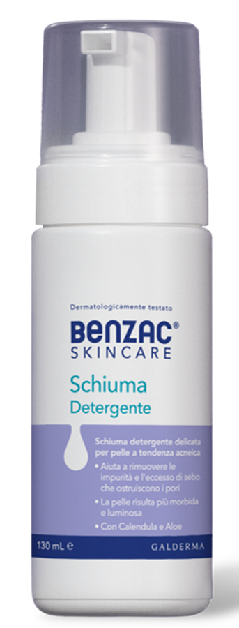 BENZAC SKINCARE SCHIUMA DETERGENTE 130 ML - Farmafamily.it