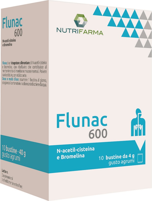 FLUNAC 600 10 BUSTINE - Farmafamily.it