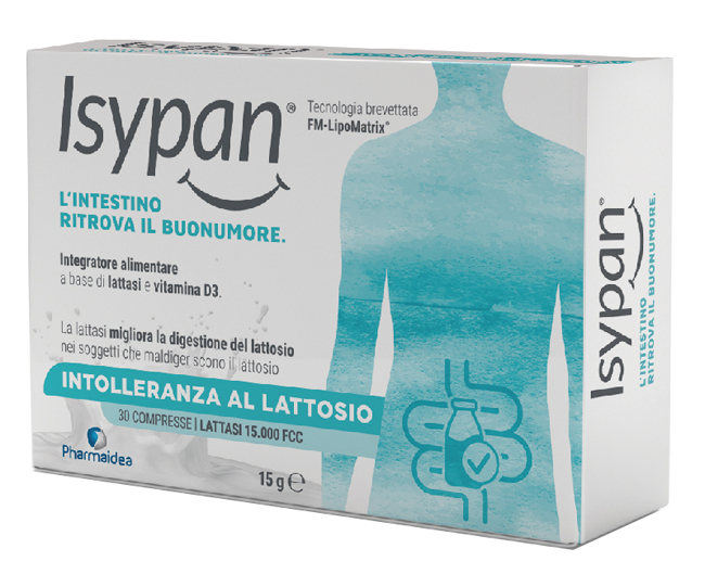 ISYPAN INTOLLERANZA LATTOSIO 30 COMPRESSE - Farmafamily.it