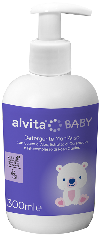 ALVITA BABY DETERGENTE MANI-VISO 300 ML - Farmafamily.it