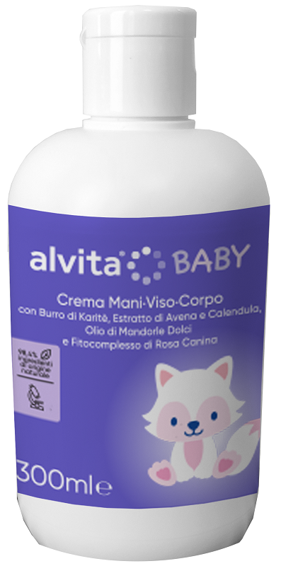 ALVITA BABY CREMA VISO-CORPO 300 ML - Farmafamily.it