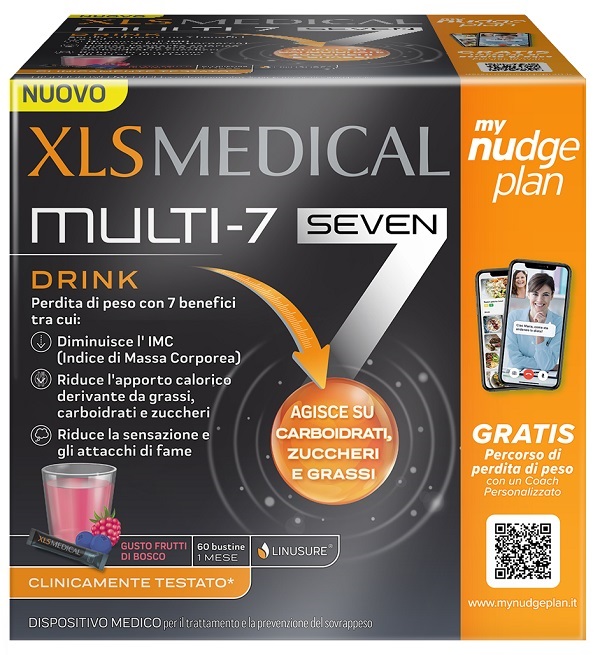 XLS MEDICAL MULTI7 DRINK 60 BUSTINE - Farmafamily.it
