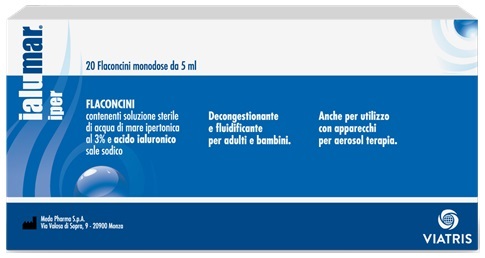 SOLUZIONE IPERTONICA 3% IALUMAR 20 FLACONCINI DA 5 ML TAGLIO PREZZO - Farmafamily.it