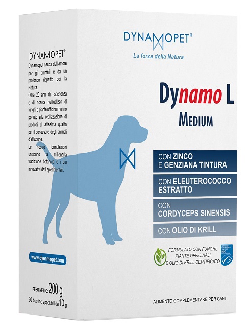 DYNAMO L MEDIUM 20 BUSTINE DA 10 G - Farmafamily.it