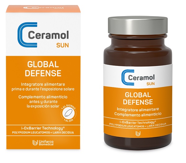 CERAMOL GLOBAL DEFENSE 30 COMPRESSE - Farmafamily.it